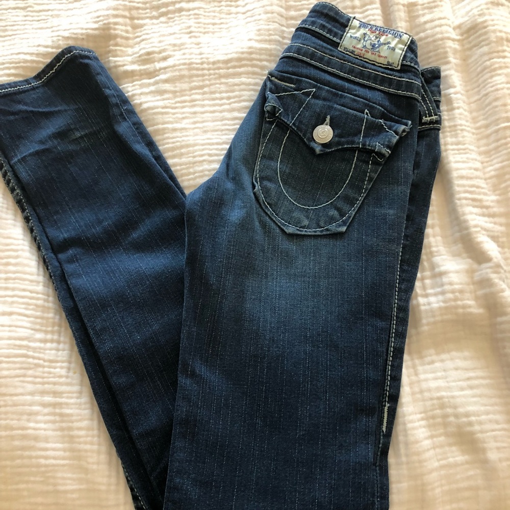 True religion straight leg jeans